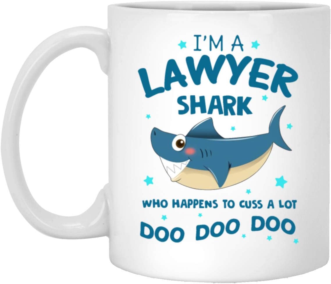 I'm A Lawyer Shark Who Happens To Cuss A Lo Home & Kitchen