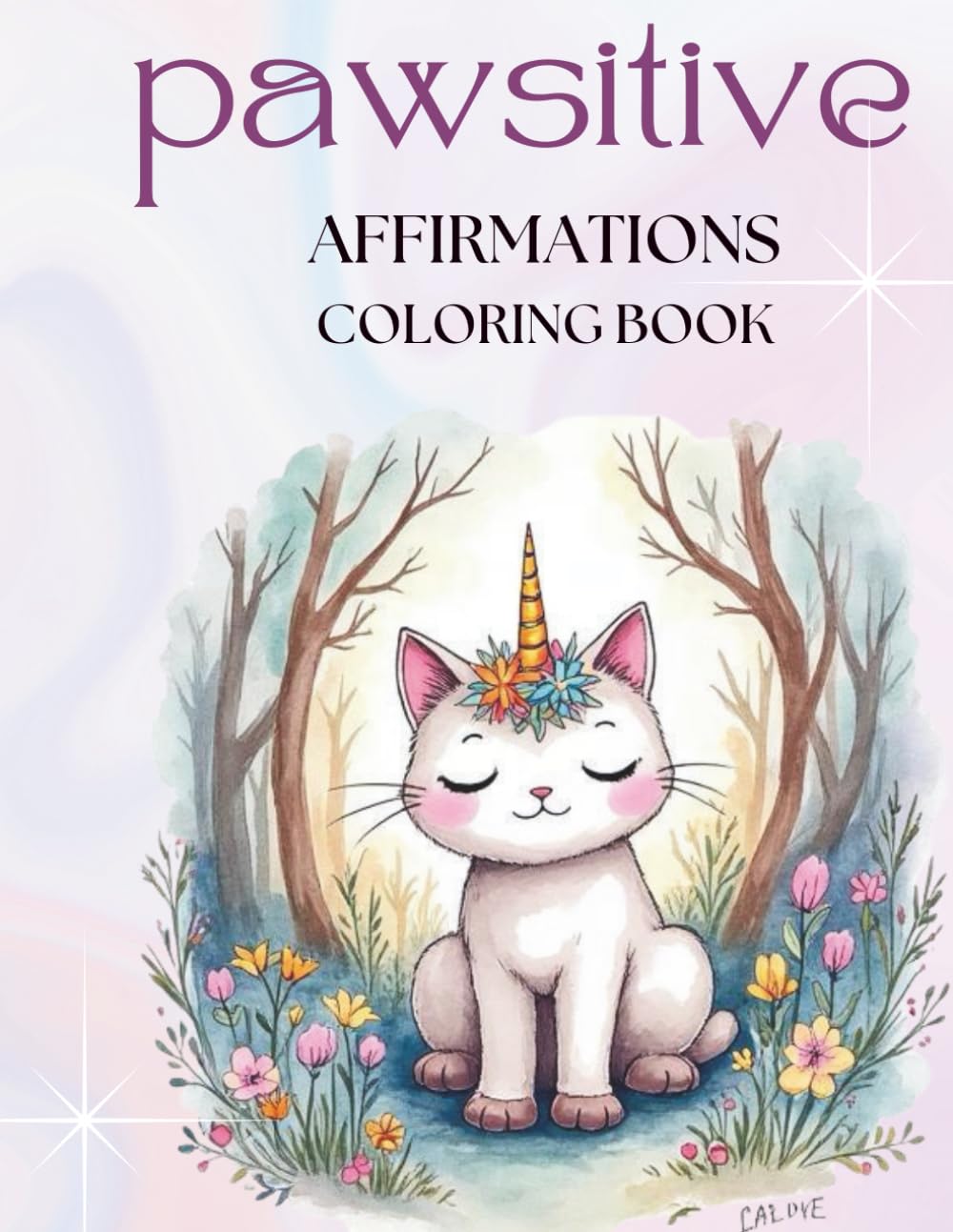 Pawsitive Affirmations Coloring Book