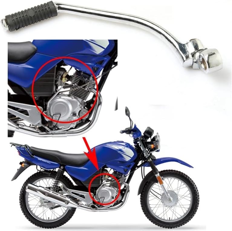 Miniatura 6 de Pedal de palanca de arranque de motocicleta para Yamaha YBR125 XTZ125 XTZ YBR 125 XT125Z