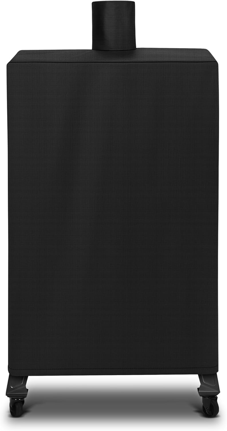 SunPatio Grill Cover Compatible with Pit Boss Austin XL/Rancher XL Wood Pellet Grill, All Weather Protection BBQ Cover, Black