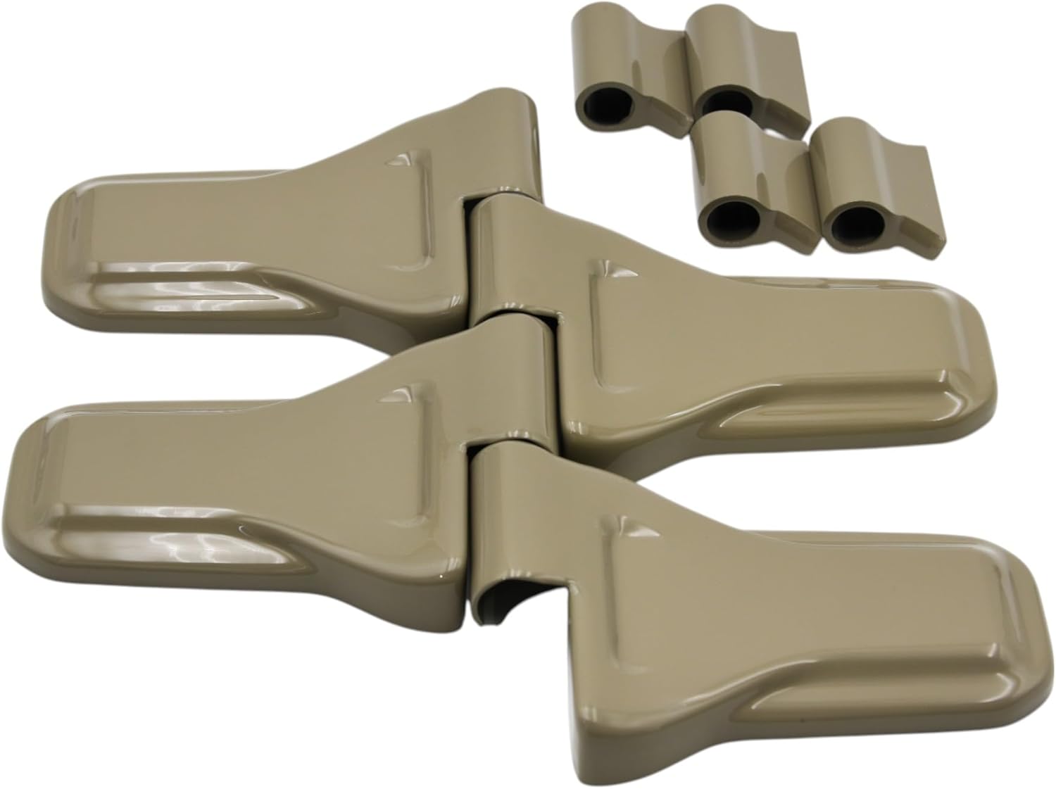 Cover'd Up Gator Door Hinge Covers fits 2018-2025 Wrangler JL & Gladiator JT (2 & 4 Door) | Custom Finish | Precise Fit | Built to Last | Easy Installation