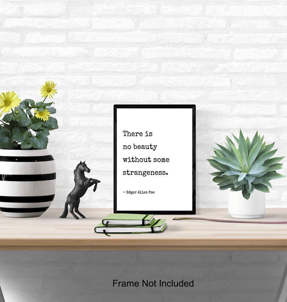Edgar Allan Poe Quote Poster - Gothic Wall Art -4