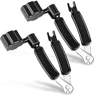 Guitar String Winder Cutter Pin Puller Multifunctional 3 In 1 Guitar Maintenance Tool String Peg Winder String Cutter Pin Puller Instrument Accessories