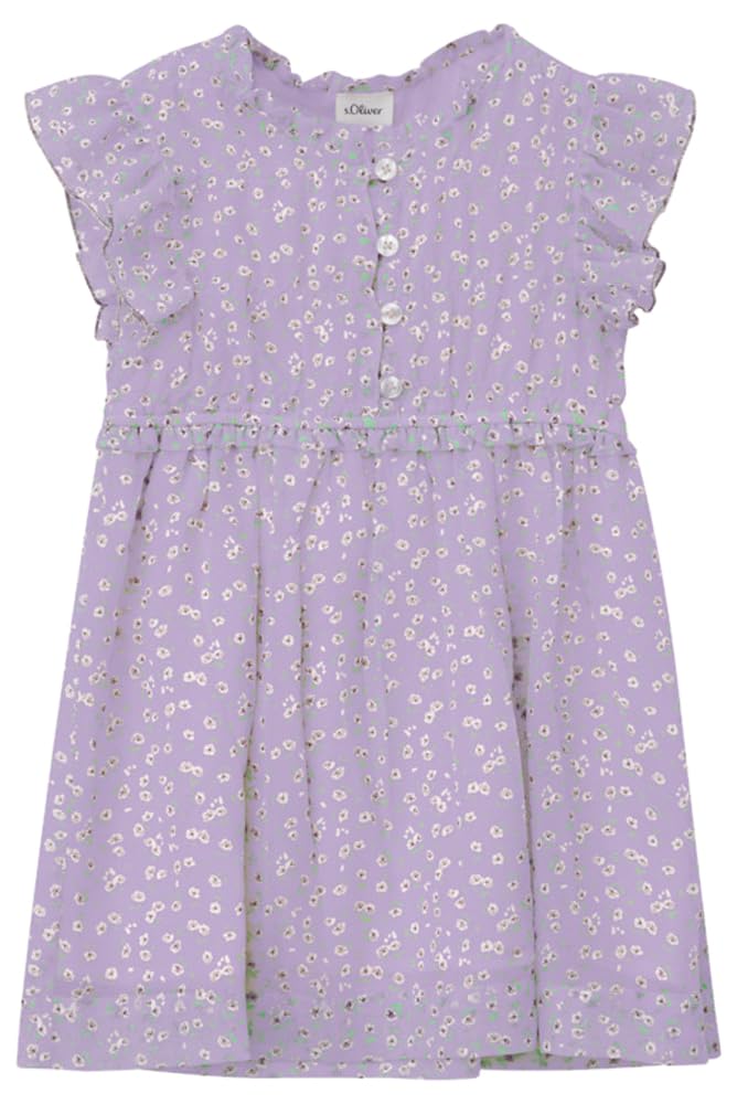 s.Oliver Mädchen 2178183 Kleid mit Allover Print