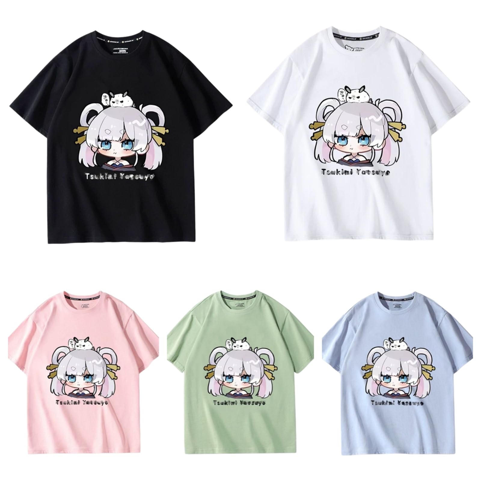 Amazon.co.jp: [HESHI] 対応超かぐや姫！月見ヤチヨ 半袖 Tシャツ 上着
