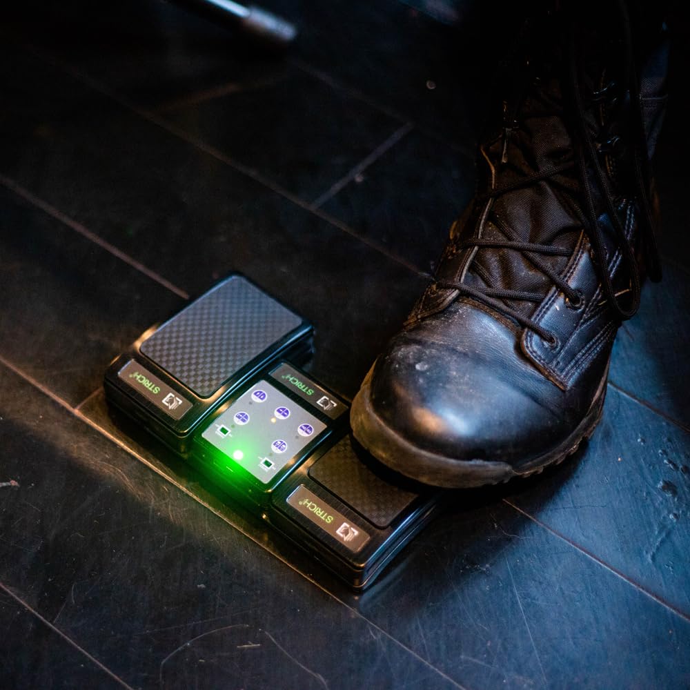Strich BT-FP2 – Drahtloses Node-/Seitenschalterpedal für Mobiltelefone und Tablets