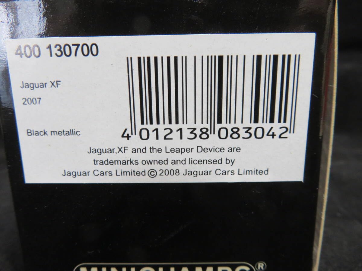 Amazon | 1/43 ジャガー XF 2007 ブラックメタリック | ミニカー・ダイ Amazon | 1/43 ジャガー XF 2007 ブラックメタリック | ミニカー・ダイ