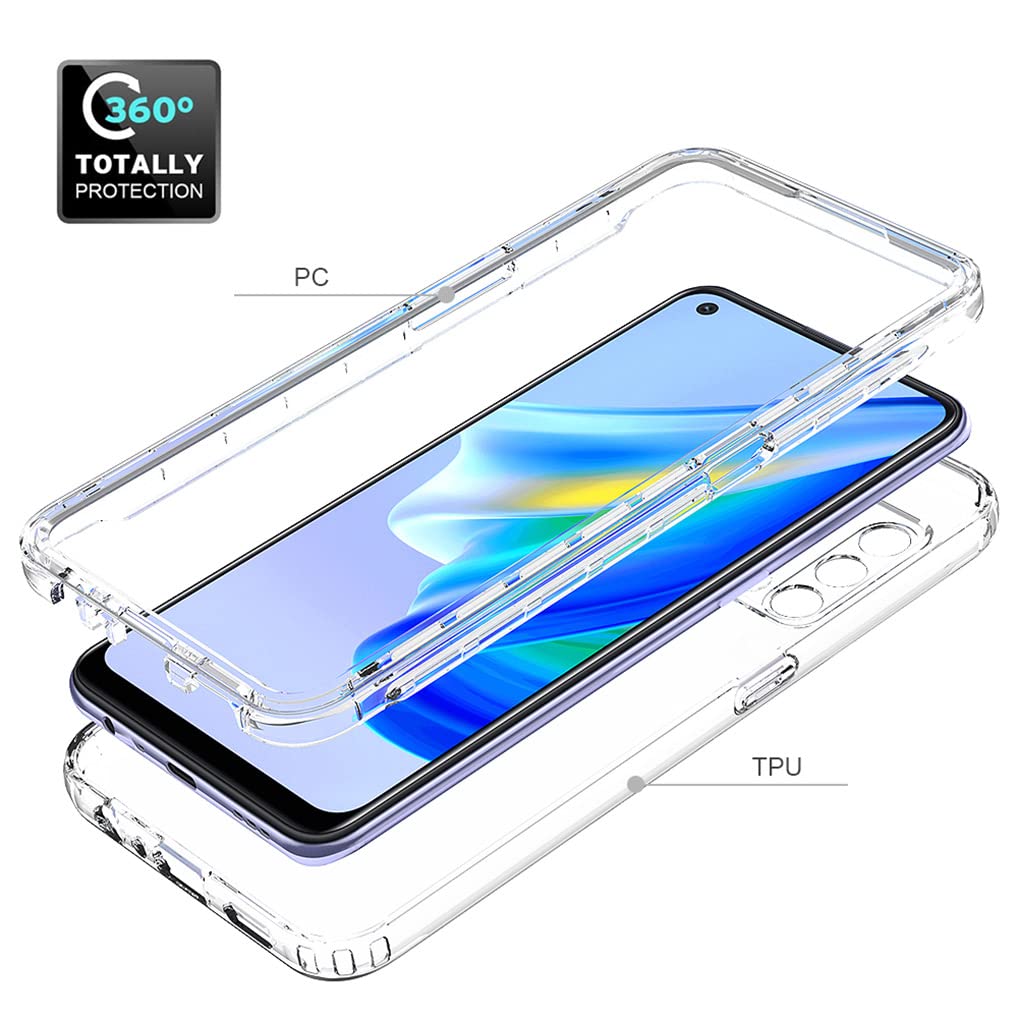Liner Cover per Oppo A74 4G, Custodia Silicone Protezione Completa in Gomma Gel Morbida, [Antiurto e Antiscivolo] Ultra Sottile Case per Oppo A74 4G - Nero
