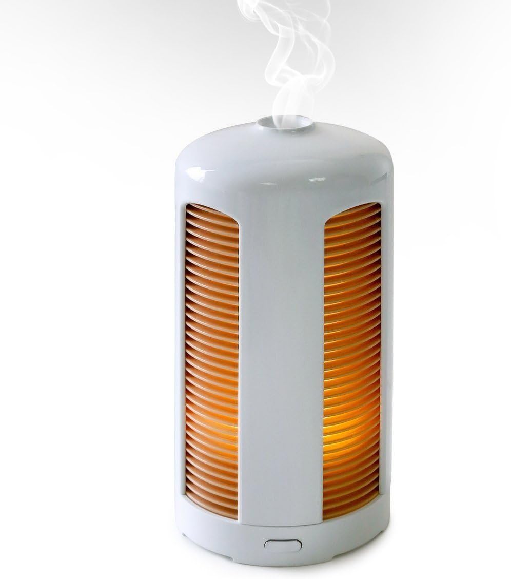 Essential Oil Diffuser, StarryBay 100ml Unique Aroma diffuser, Portable & 20db Super Quiet Ultrasonic Oil Diffuser Cool Mist Purifier Humifdifier with Auto Power-off, Intermittent Mist - White