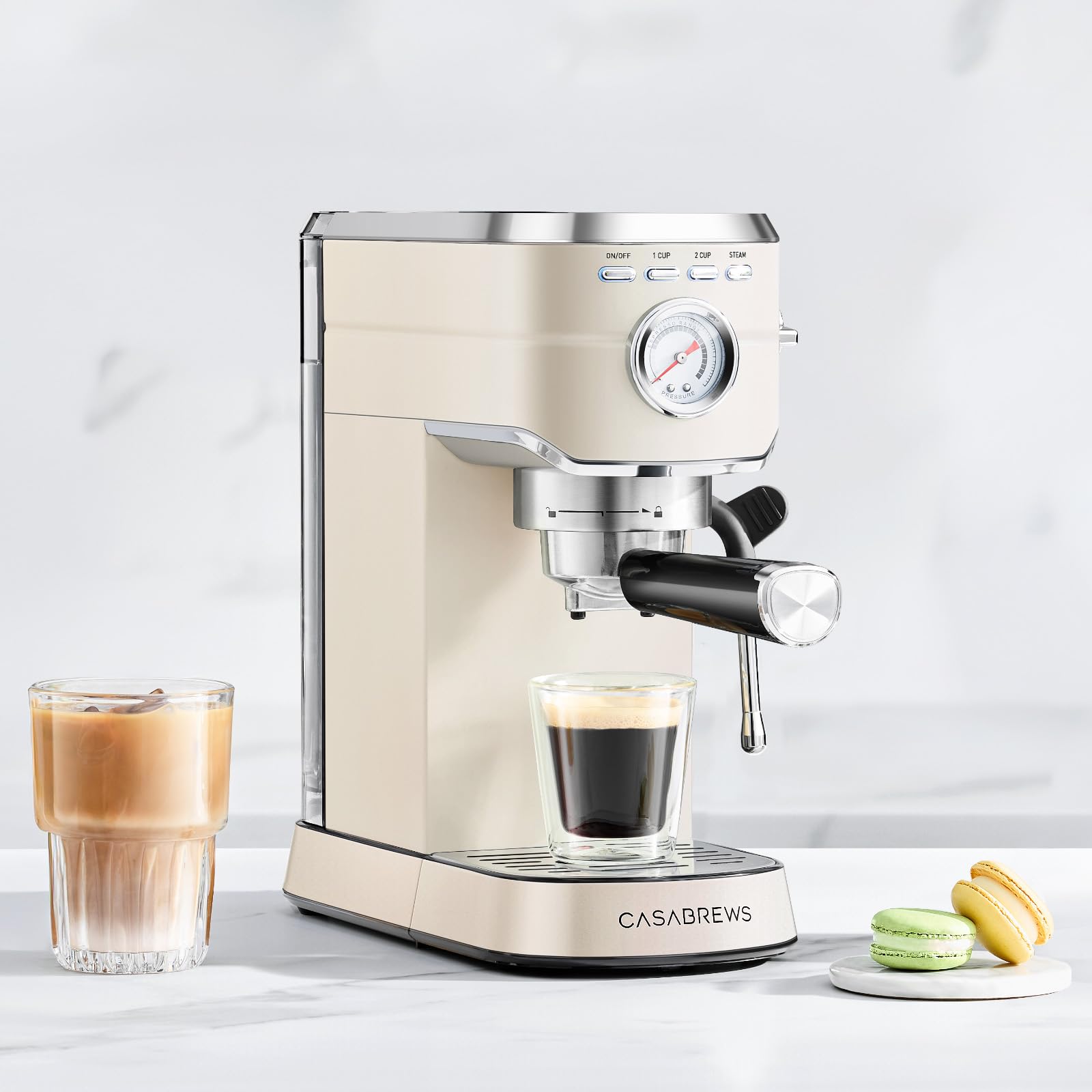 Gevi 20 Bar Compact Espresso Machine for Home,Latte、Cappuccino Coffee Maker product image 21