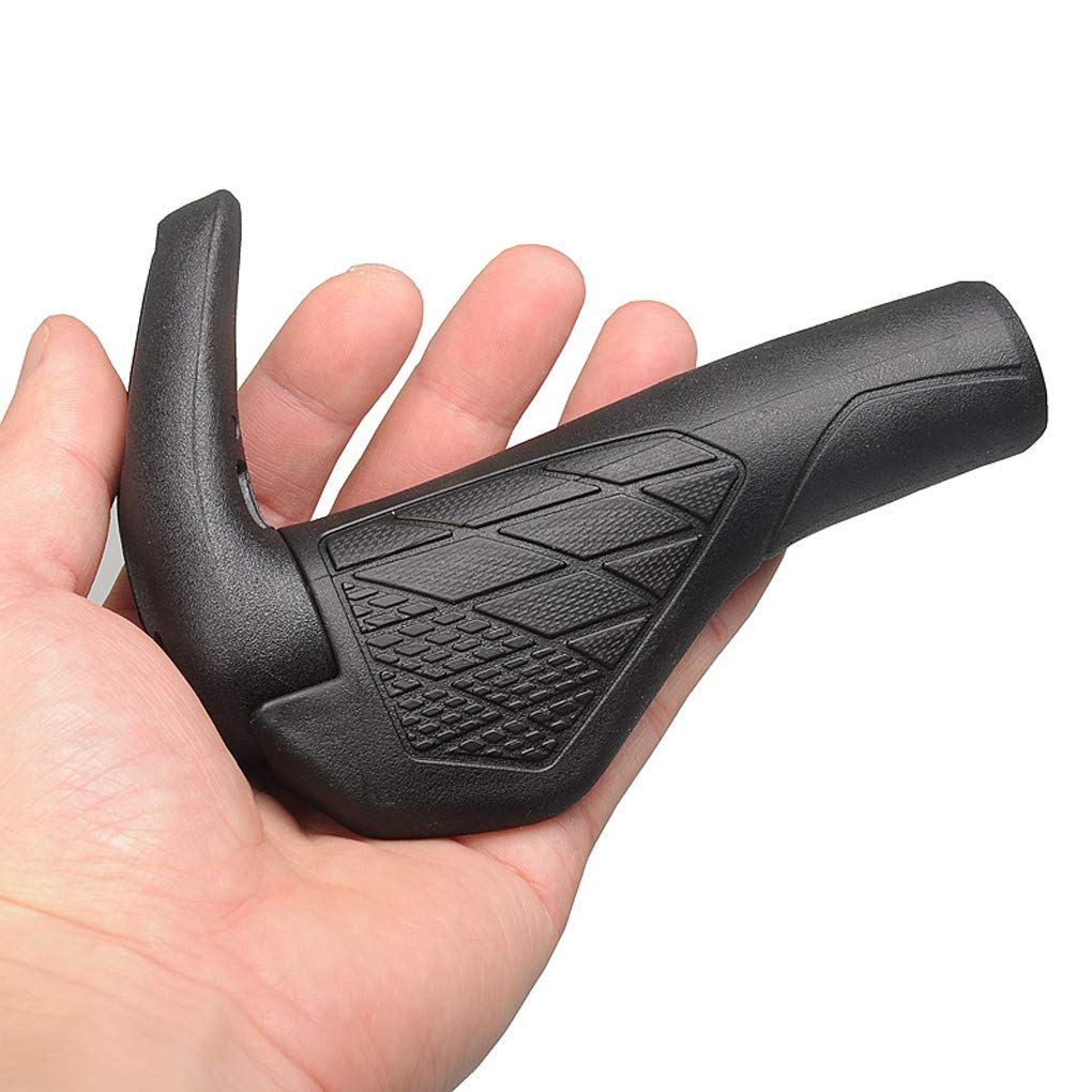 Vélo en caoutchouc. Guidon de vélo, poignées de vélo, guidon de vélo, poignées de vélo antidérapantes, guidon de vélo, conception ergonomique, poignées de vélo en caoutchouc, adaptées aux jeux de vélo