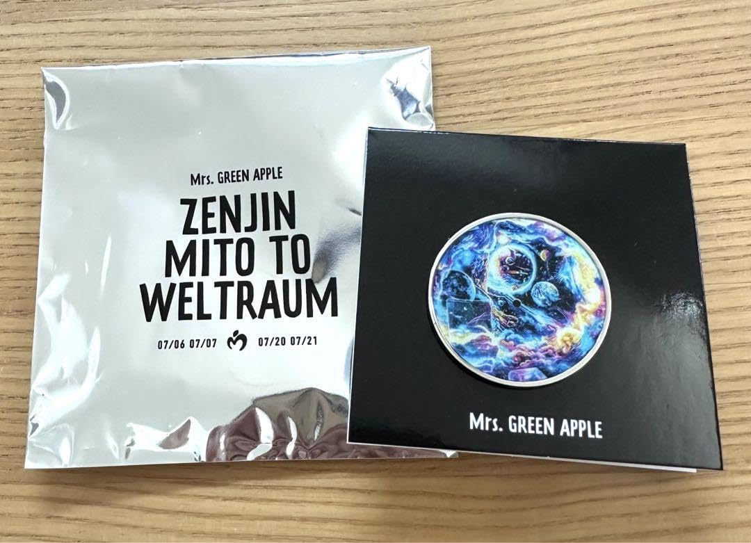 Amazon.co.jp: Mrs. GREEN APPLE ゼンジンガチャ ピンバッジ B : おもちゃ