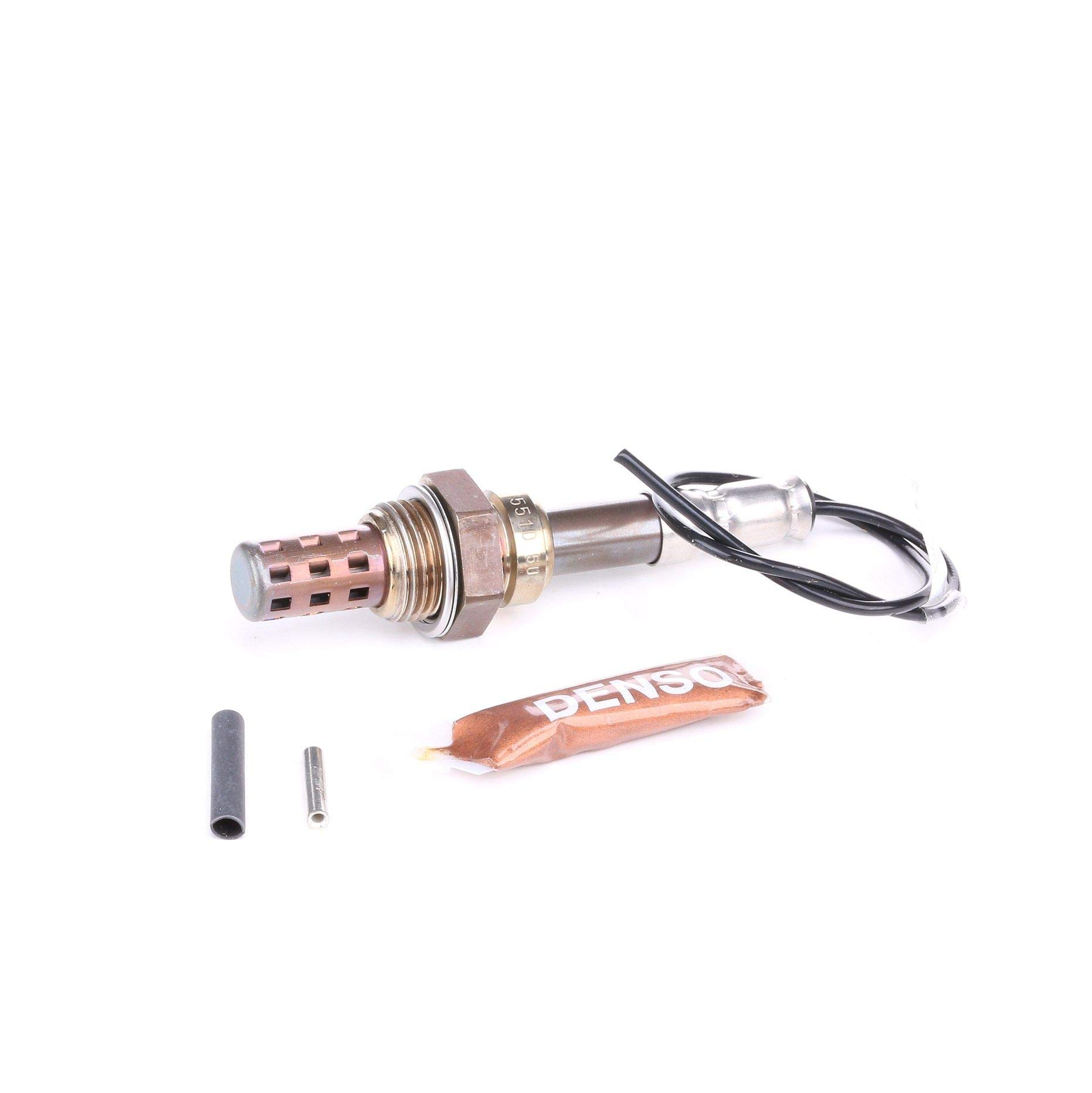 DENSO Sonde lambda DOX-0125 non chauffé Sonde-doigt 300mm Compatible avec VW Golf 3 3/5 portes 1H1 Golf 2 3/5 portes 19E, 1G1 Golf 1 Cabriolet 155 Golf 1 3/5 portes 17, BMW 3 Berline E30