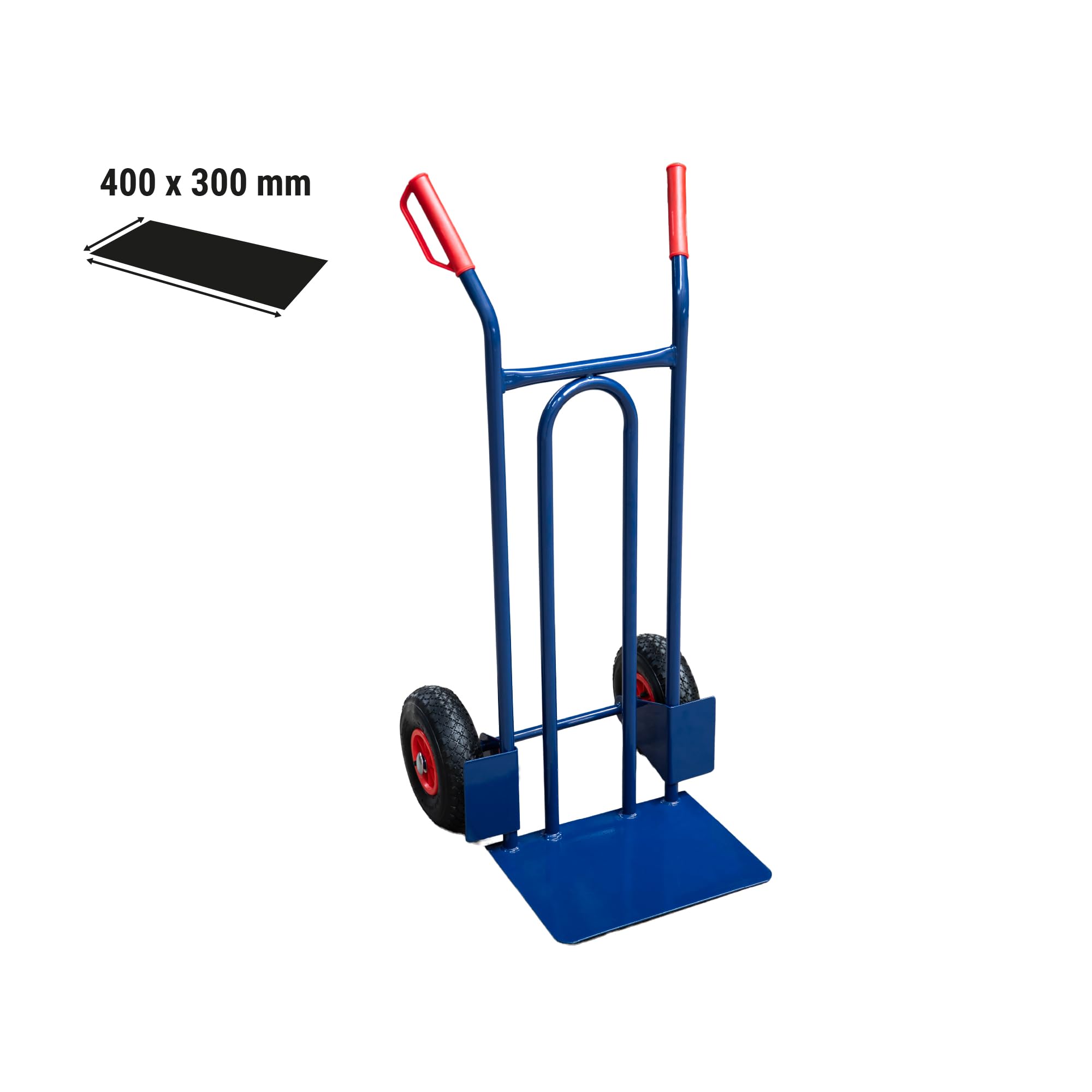 Carretilla Profesional Cofan con Pala Fija, Ruedas Neumáticas, Capacidad de Carga 250 kg