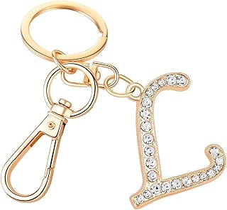 Keychain Alphaacc Handbags Crystal Alphabet