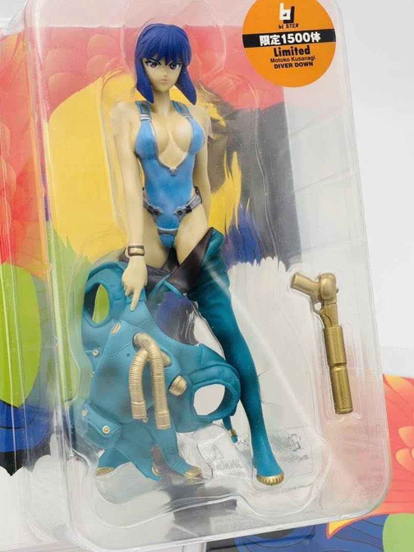 攻殻機動隊 草薙素子 フィギュア ダイバーダウン （1500体限定青色Ver.） Amazon.co.jp: アルファ 攻殻機動隊 草薙素子 アクションフィギュア