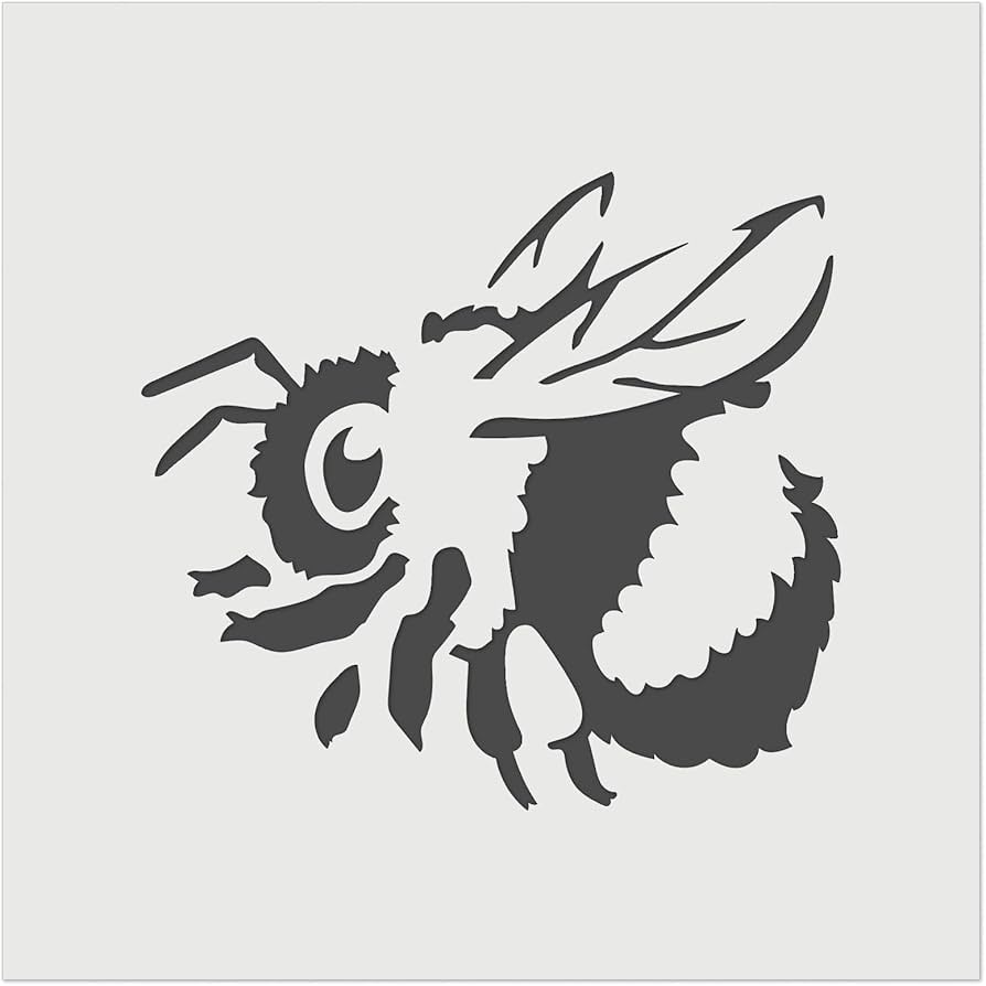 amazon-com-cute-chubby-bumblebee-bee-insect-wall-cookie-diy-craft-reusable-stencil-4-5-inch-arts-crafts-sewing
