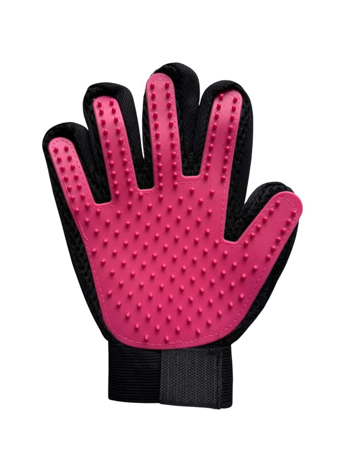 Pet Grooming Gloves, Multipurpose De-shedding and Massage Gloves for Dogs and Cats(pink pair) - Image 3