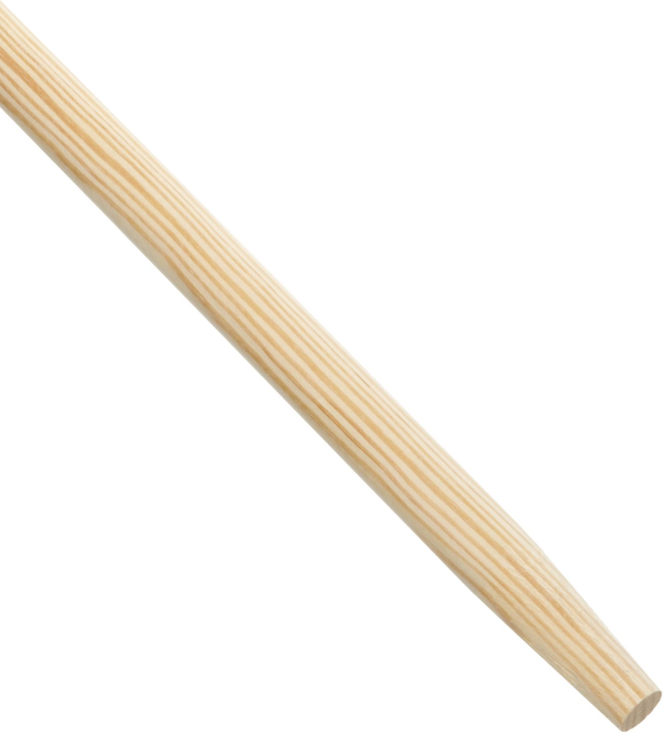 Zephyr 21654 Tapered Plain Sanded Wood Handle For Dust Pan, 1-1/8