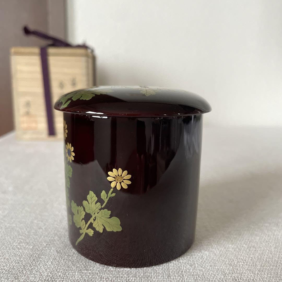 Amazon.co.jp: 加賀蒔絵師 鈴村清斎 輪島塗 棗 : ホーム＆キッチン