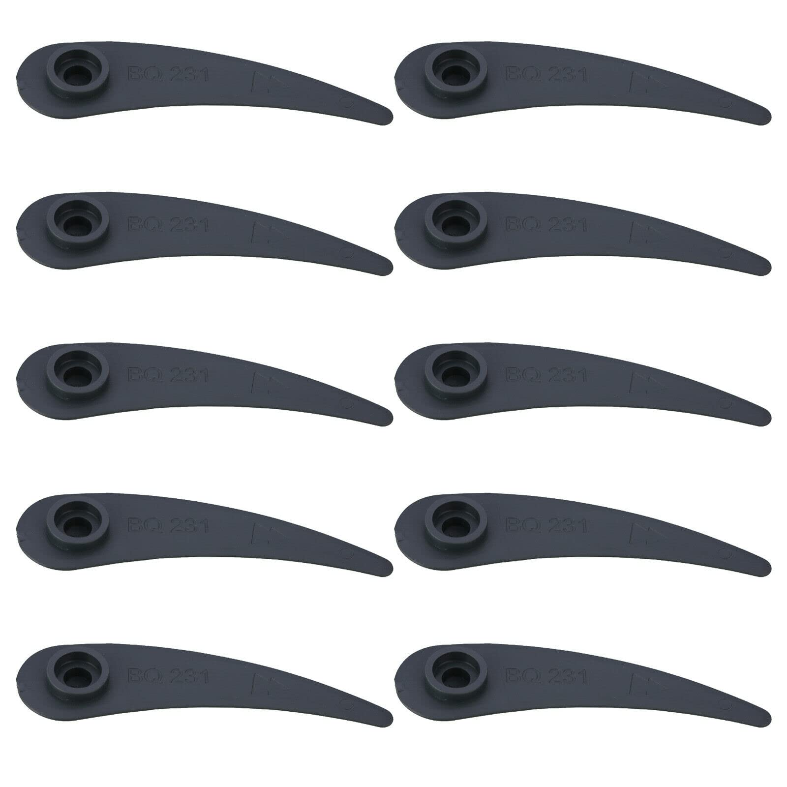 Masterpart 10 x ALM Trimmer Plastic Blades compatible with Bosch ART 23-18 Li & ART 23-10.8Li Strimmers