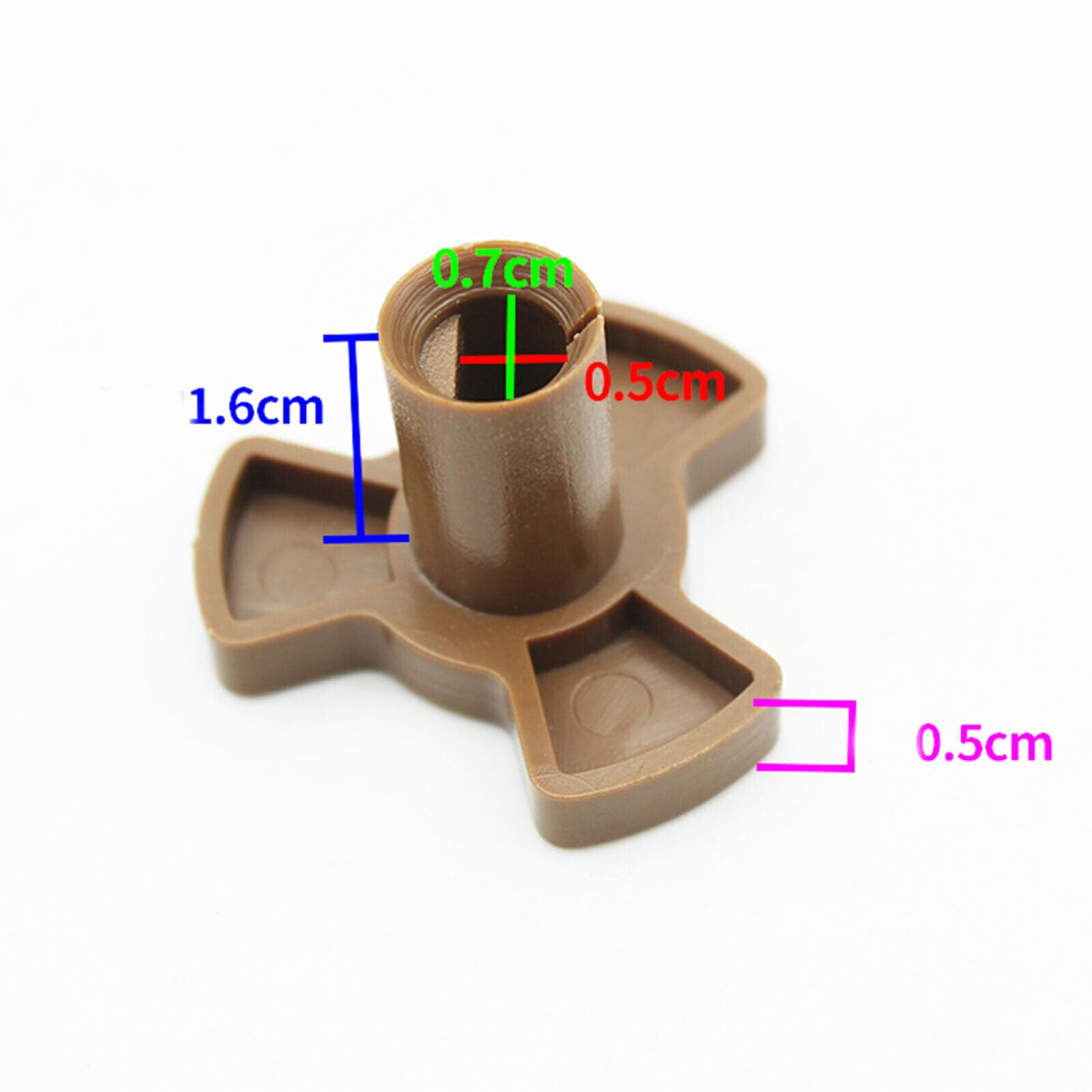 Soporte de placa de acoplador de plato giratorio para microondas, bandeja de vidrio
