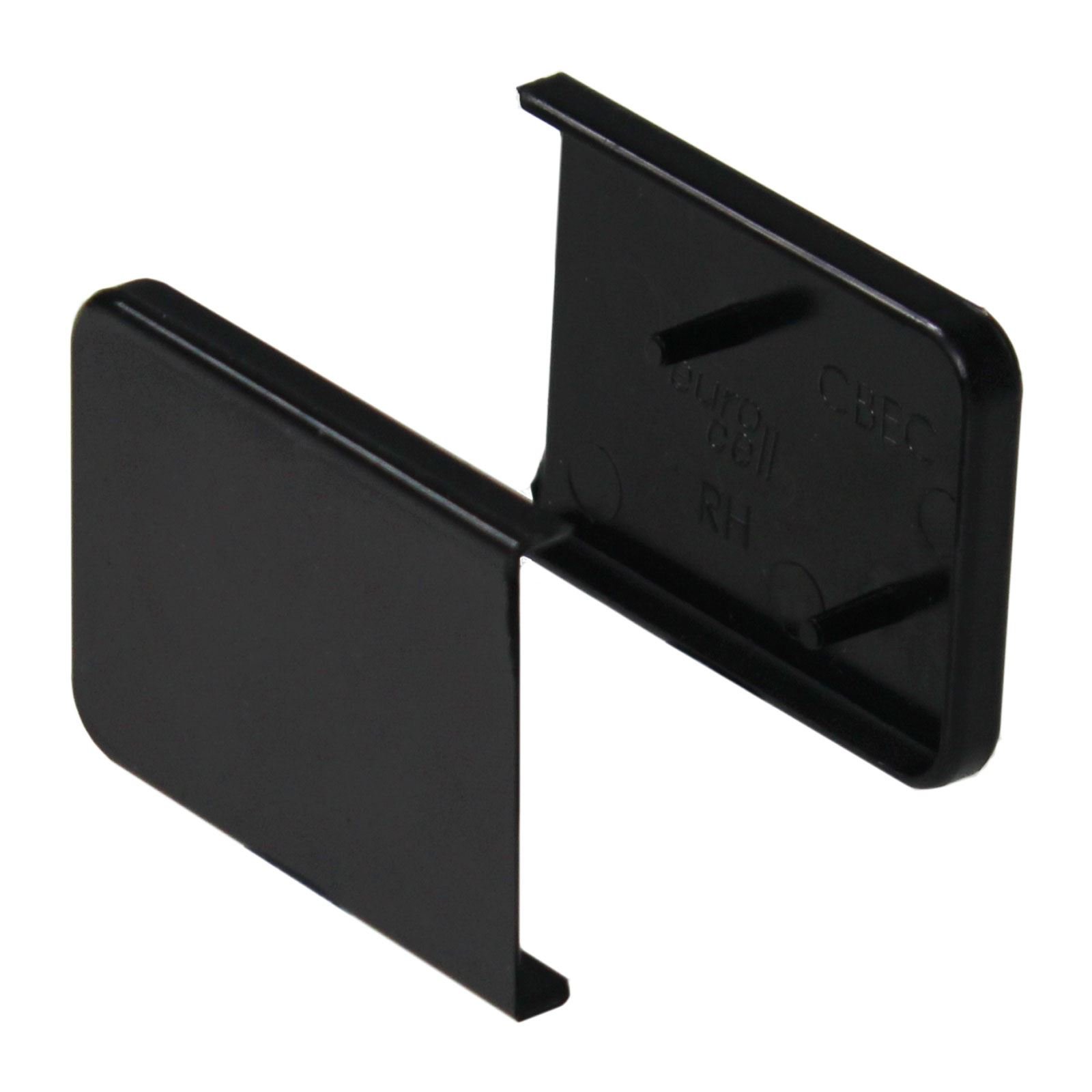 Eurocell Rosewood Short Window Cill Capping End Caps (Pair) - Brown
