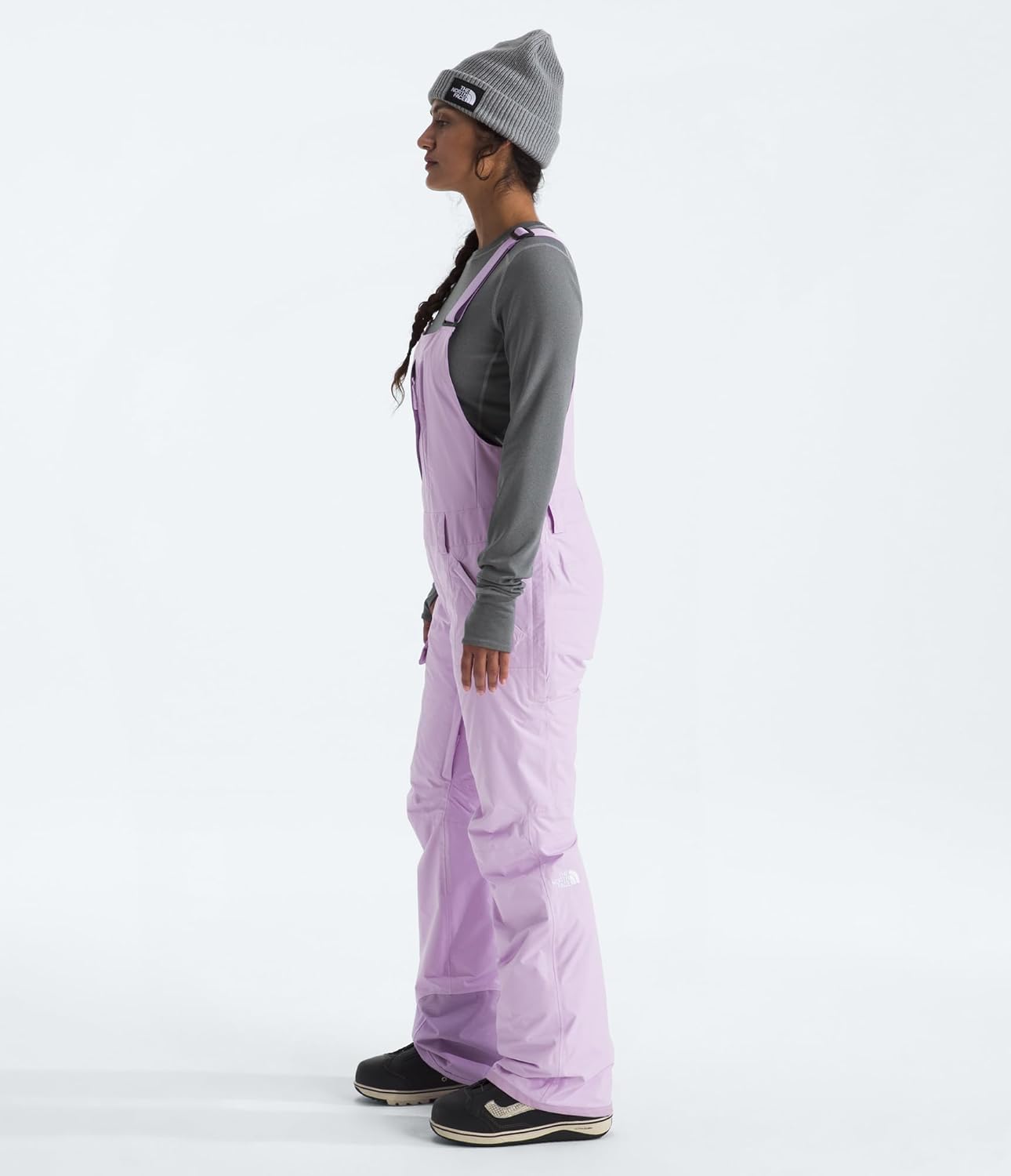 THE NORTH FACE Women's Freedom Insulated Bib (Standard & Plus Size) - Waterproof Ski & Snowboard Overalls, Mesh Venting - Image 2