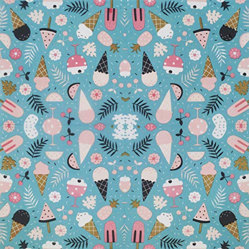 Colored Paper Napkins, 20 Count Shabby Chic Napkins For Wedding, Dinner Tea Party Shower Cocktail Napkins (Ice Cream) #TOP1