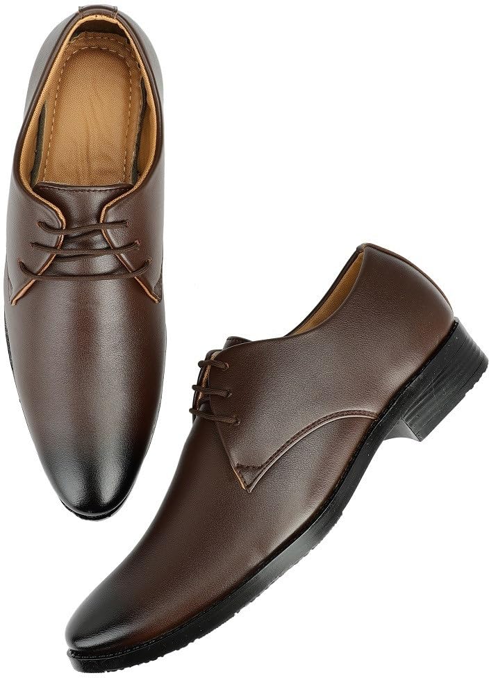Image of Men's Formal Shoes | Durable and Stylish Derby Shoes for Office and Wedding