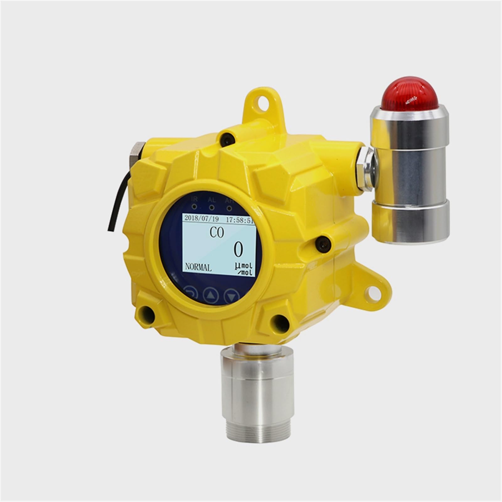 Gas Detector Industrial Use Fixed Gas Analyzer Certification for Toxic and Combustible Oxygen Analyzer(H2 (0-1000ppm-1))