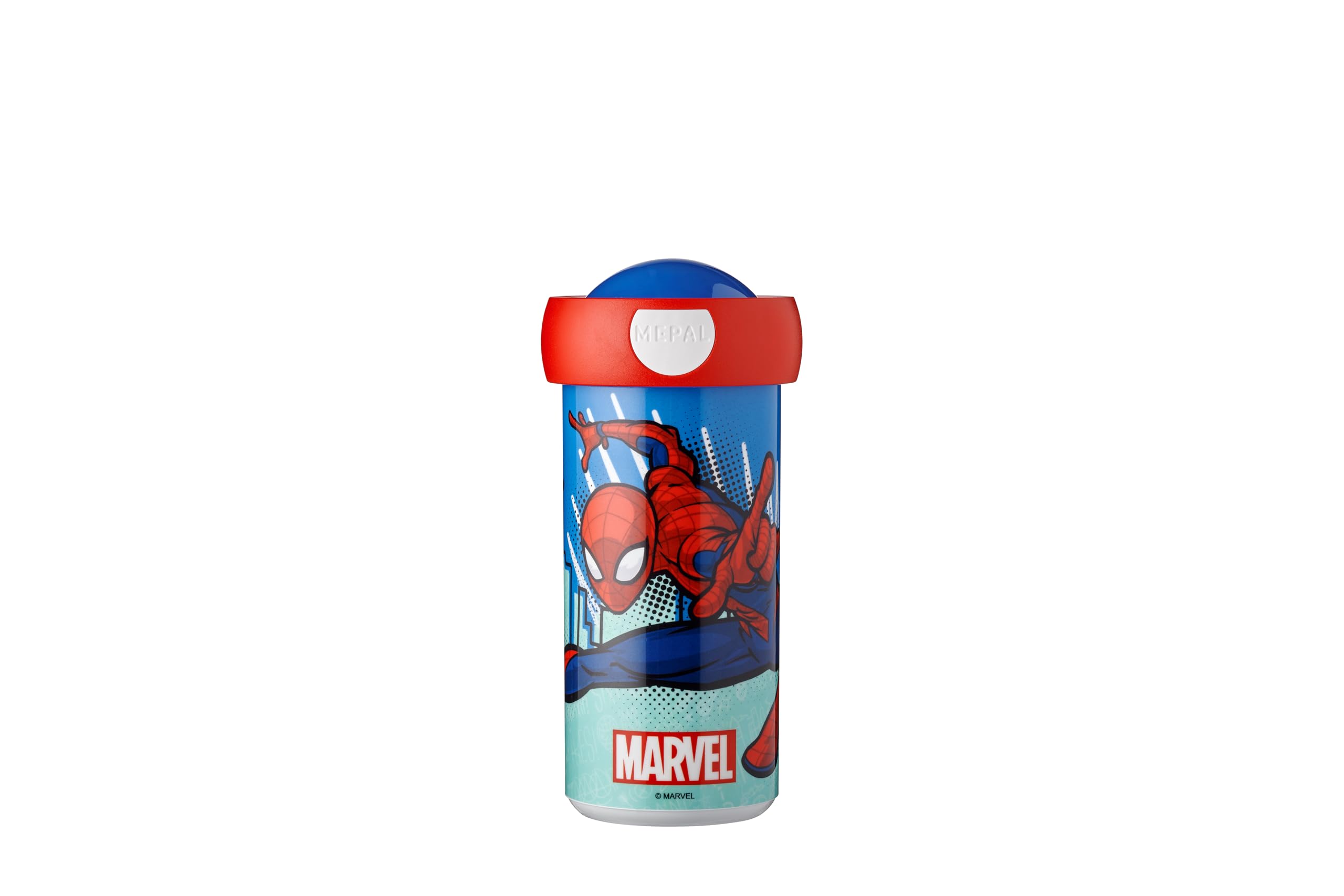Mepal - School Beaker Campus - Drink Cup - Leak Proof School Cup For Children - Reusable Drink Cup - BPA-free & Dishwasher Safe - 300 ml - Spiderman