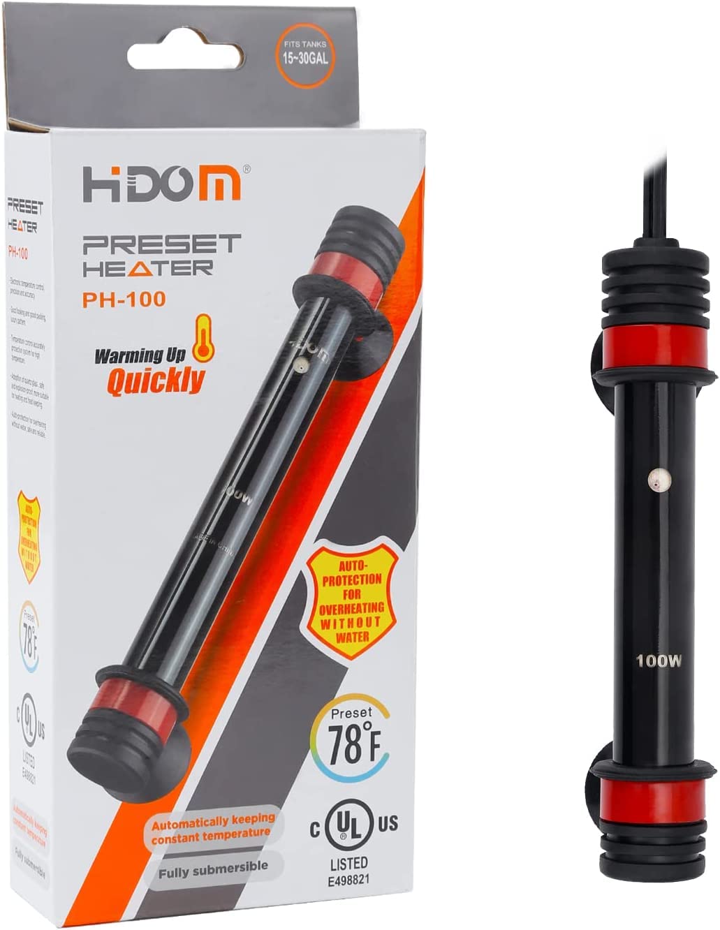 Buy Uniclife Aquarium Heater Preset Submersible with Electronic