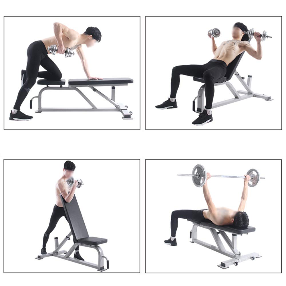 Małe hantle ławka do ciężarów - sprzęt fitness domowa hantle ławka do profesjonalnej prasy na ławce męskie komercyjne hantle latający ptak ławka treningowa ławka fitness krzesło fitness