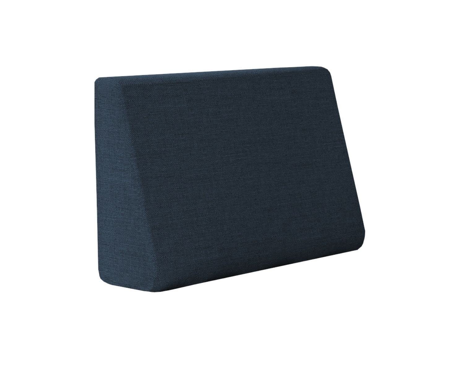 Cojín Chilly Pilley De Palet Interior Exterior Lavable Extraíble Cojín De Asiento Cojín De Respaldo (Cojín Lateral 60x40x10/20, Azul)