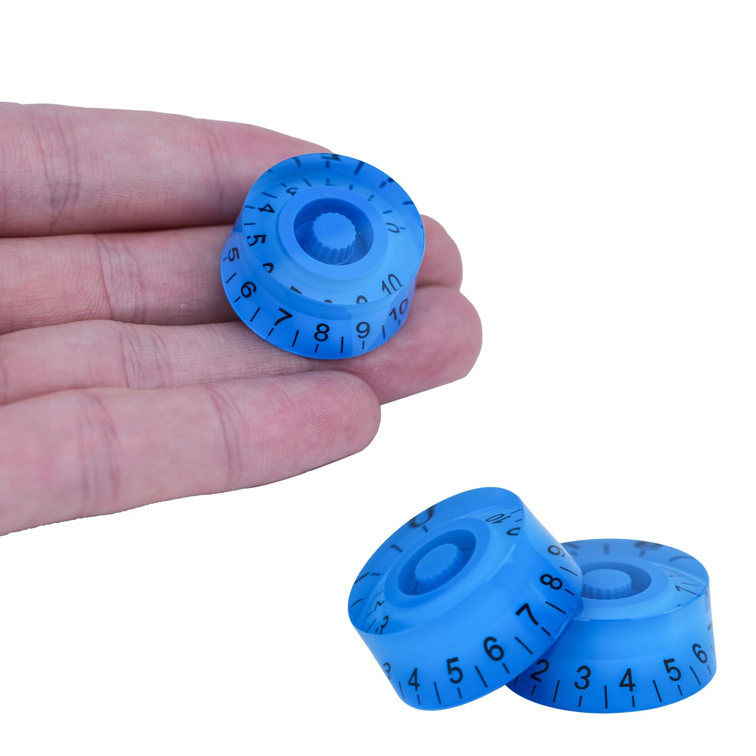 Amazon.com: XIYANGJUAN 4Pcs Electric Guitar Knobs Blue Speed