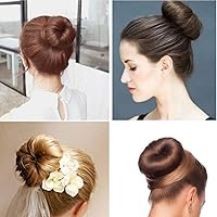 Vista 7 de Anillo mágico para el cabello herramienta de rollo anillo de espuma para el cabello moldeador cierre a presión hebilla larga anillo de cabello