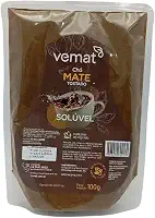 Chá Mate Tostado Solúvel 100Gr Rende Até 40 Litros Vemat