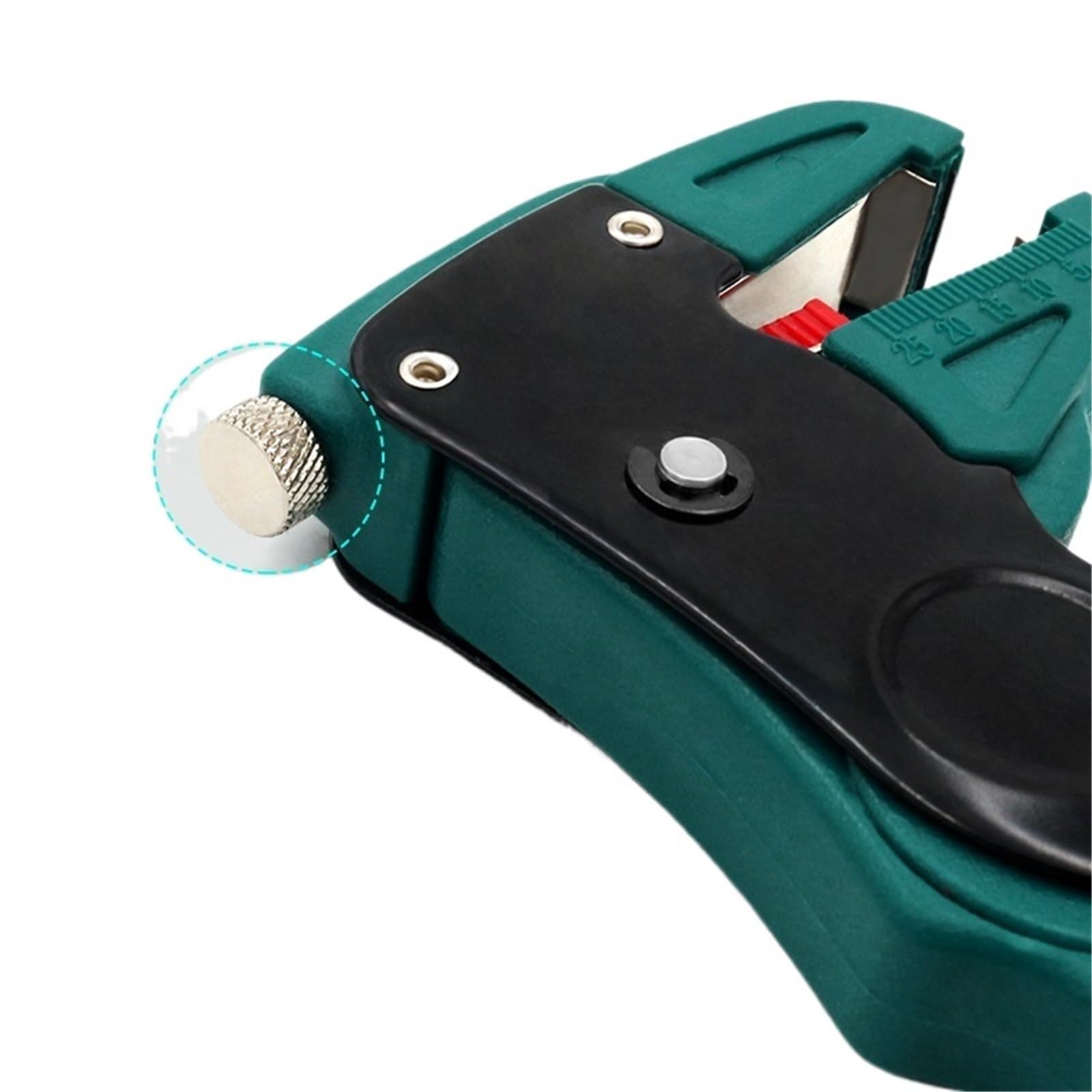Alicate pelacables automático con corte plano de 0,2 a 4 mm y ajuste de longitud for electricistas.