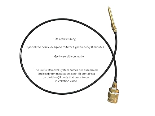Generic Sistema de eliminación de azufre  Elimina el olor de los pozos de 2, 3, 4 pulgadas +