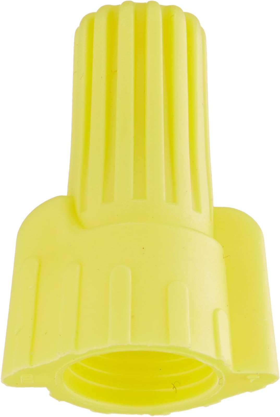 NSIWWC-Y-CJ Easy-Twist Winged Wire Connector, Standard Type, 18-10 AWG Wire Range, 300V, Yellow, Pack of of 100
