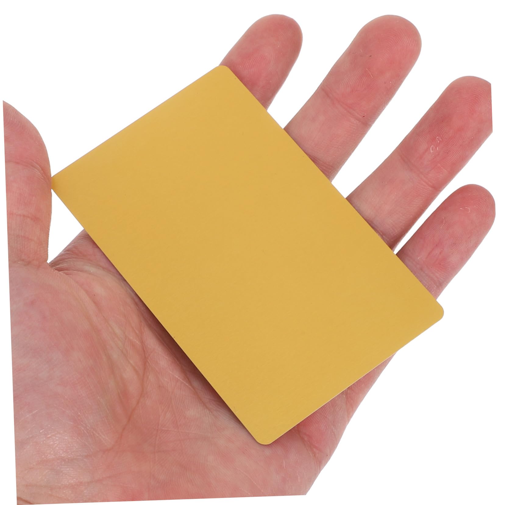 PRETYZOOM 200 Tarjetas de Visita de Aluminio Dorado para Grabado, 86x54x0.21mm, Aleación de Aluminio Acabado Duradero para Presentaciones Comerciales y Ocasiones Diversas