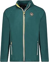 Geographical Norway Tugim FZ Men's Warm Fleece Hoodless Soft and Comfortable Winter Hiking Outdoor Activities