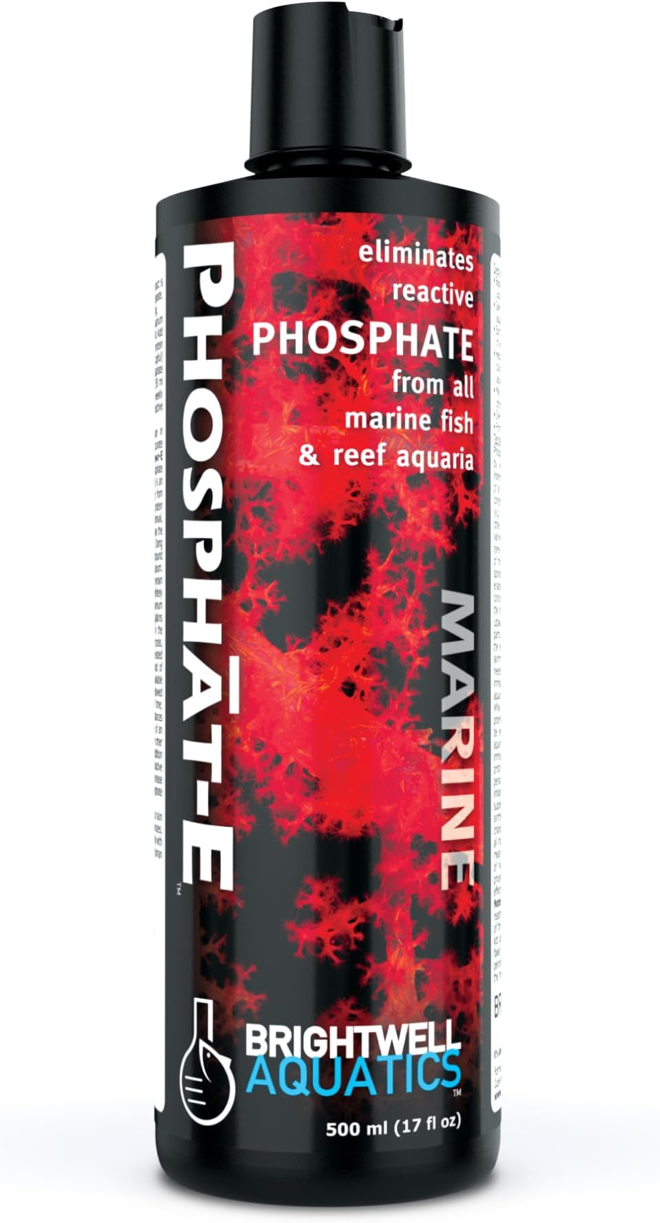 Brightwell Aquatics Phosphat-E Liquid Phosphate Remover for Marine Fish and Reef Aquariums - Aquarium Water Treatments, 16.9 fl oz