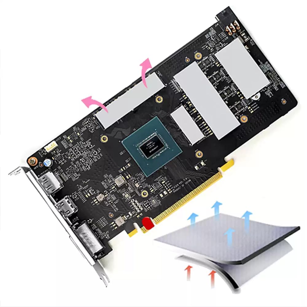Feuille de Silicone à Haute conductivité Thermique (oxyde d'aluminium) - 8,5 W/MK - Dissipateur Thermique for Cartes Graphiques et Circuits imprimés (1 pièce)(1.5mmx200x400 mm)