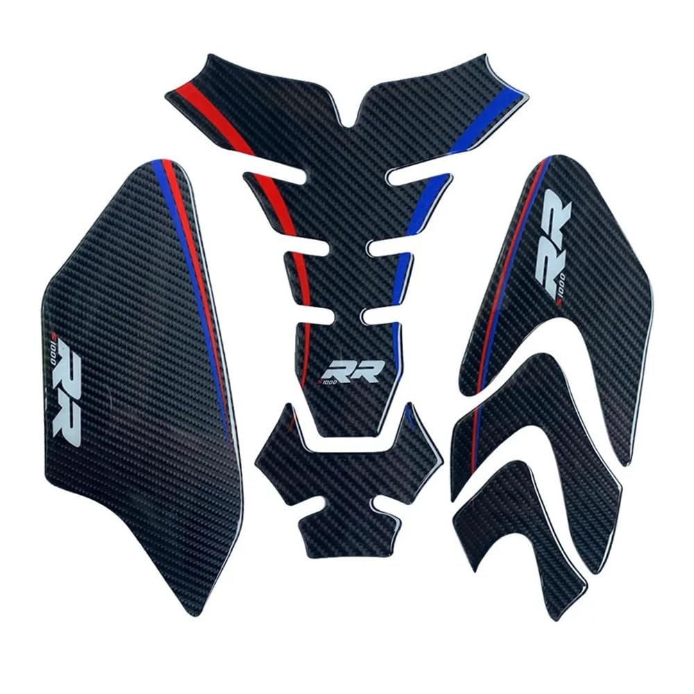 Motorbike Tank Pads Motorcycle Fuel Tank Pad Kit Sticker Side Oil Cap Cover Protector for S1000RR HP4 S1000R Fuel Tank Protector