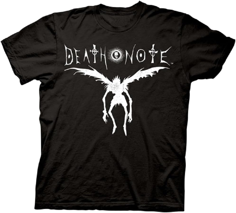 Death Note Ryuk Silhouette Mens Black T-shirt