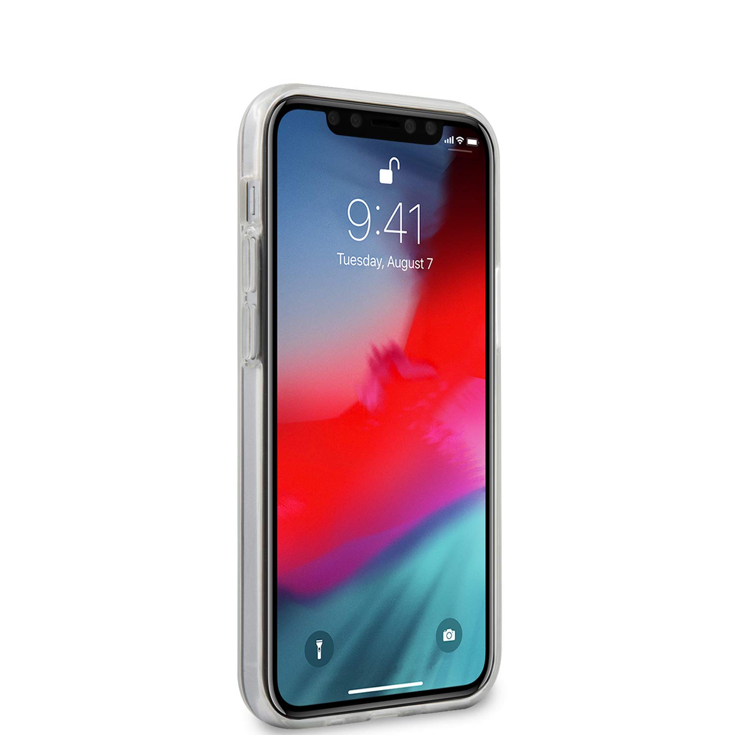 Karl Lagerfeld KLFLBKP12LSAKICKCBK - Custodia per iPhone 12 Pro Max 6,7, colore: Nero