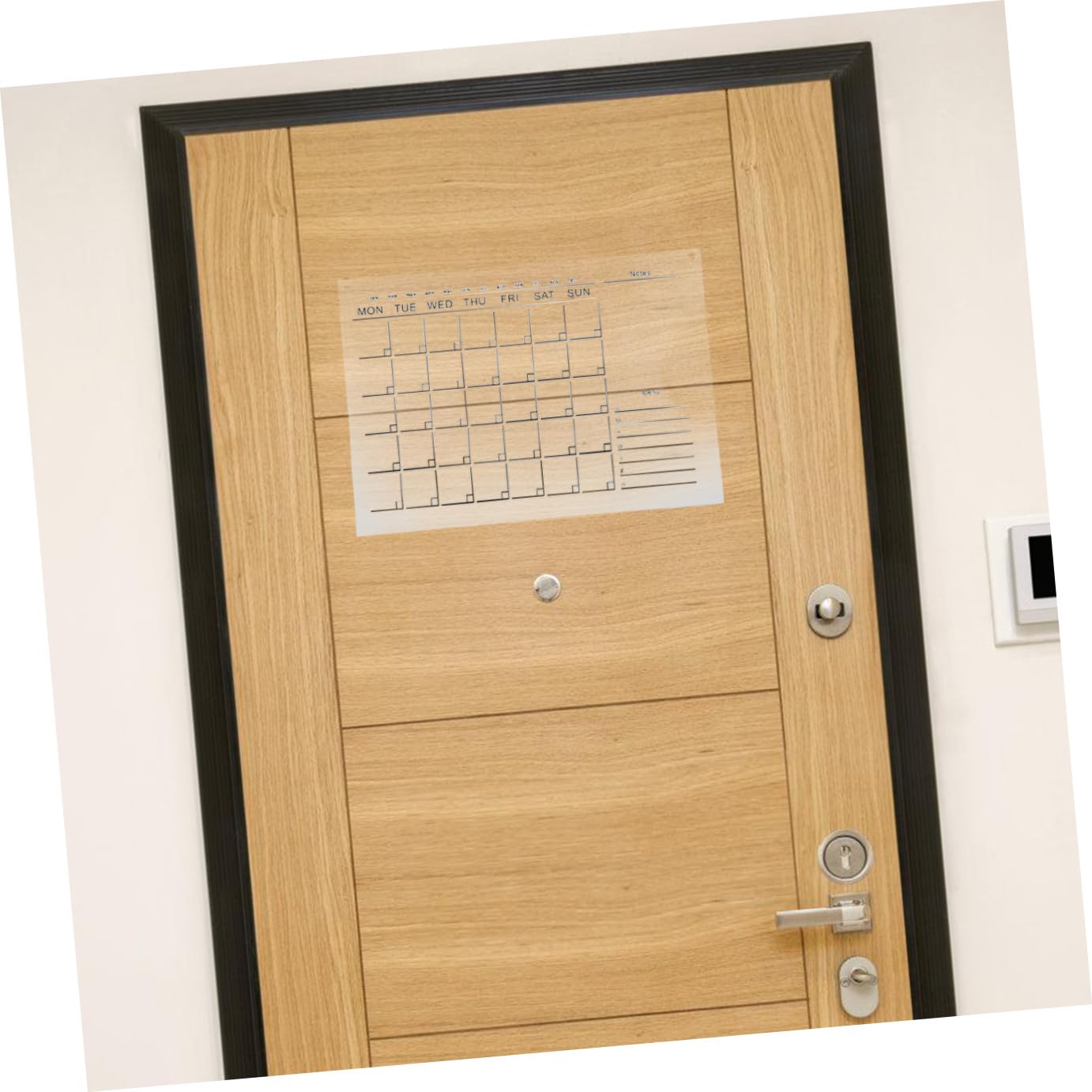 Operitacx 1satz Wandkalender Abwischbar Transparenter Wochenplaner Mit Und Whiteboard-stift Praktische Planungsboard Für Büro Zuhause Und Geschäfte