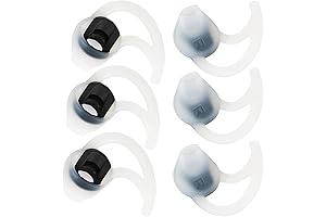 3 Pairs Large Silicone Replacement Bose Ear Tips